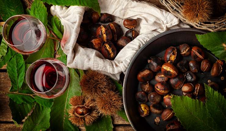 Castagne-e-vino