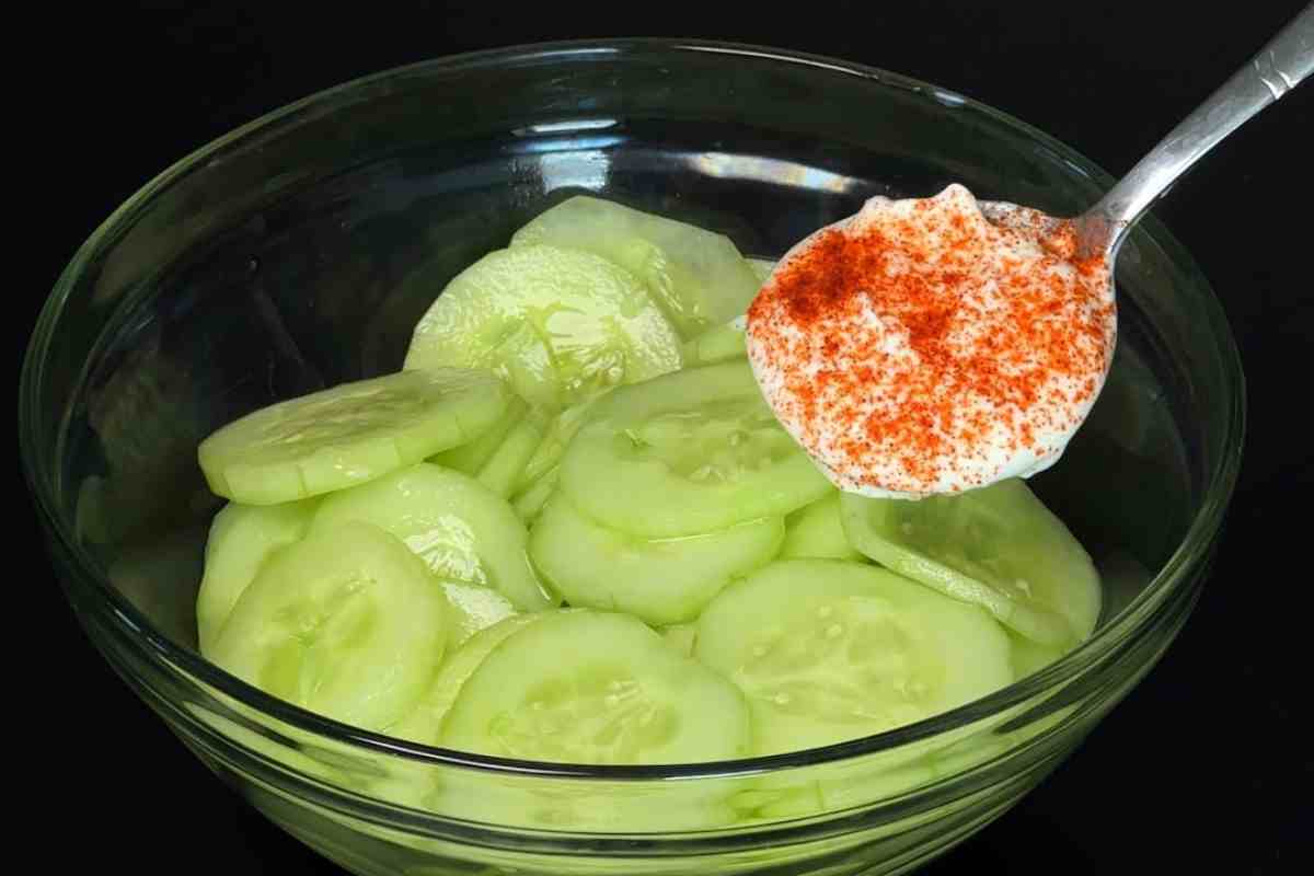 Cetrioli e yogurt