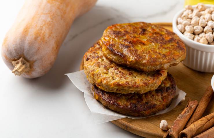 Hamburger con zucca