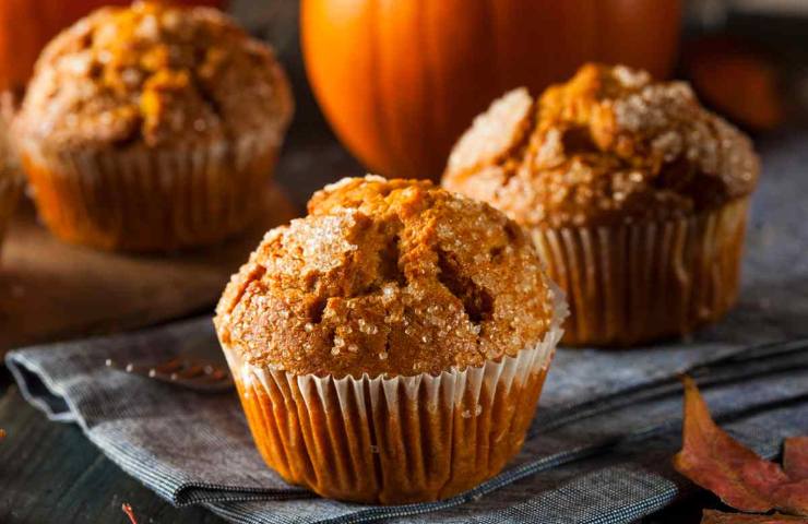 Muffin alla zucca ricetta