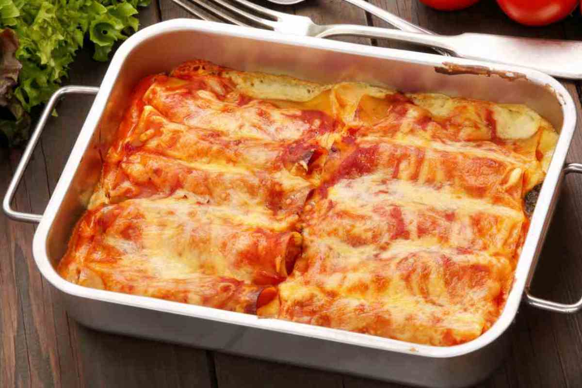 Cannelloni con carne macinata