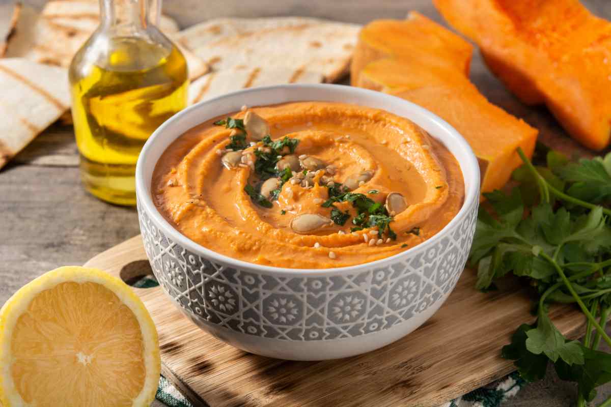 Hummus di zucca