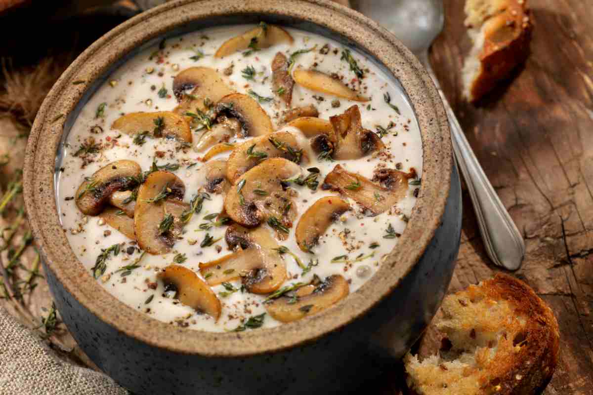 Zuppa di funghi